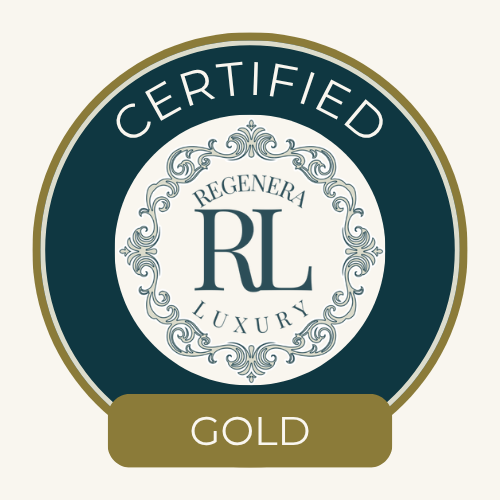 Gold - Regenera Luxury Certification Badge