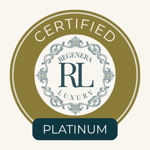 Platinum - Regenera Luxury Certification Badge